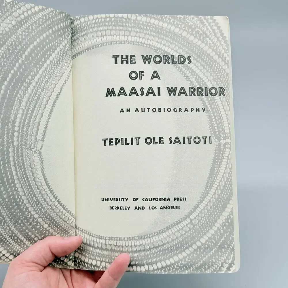 The Worlds of a Maasai Warrior: An Autobiography 1986 First Printing Paperback